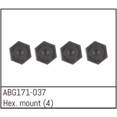 Hex Wheel Hubs (4PCS)