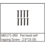 Pan Head Screw M2.5*15 (8PCS)