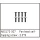 Pan Head Screw M2.3*6 (8PCS)
