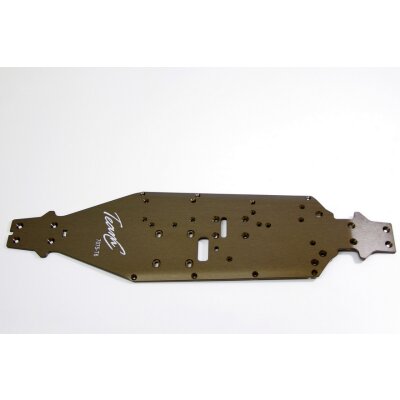 Aluminium Chassis Leichtbau 7075 1:8 Comp. Nitro Truggy