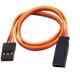 Servo Verlängerungskabel Savöx, JR, Futaba etc.  Braun/Rot/Orange 22AWG 50 cm