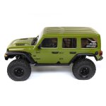1/6 SCX6 Jeep JLU Wrangler 4X4 Rock Crawler RTR: Green