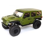 1/6 SCX6 Jeep JLU Wrangler 4X4 Rock Crawler RTR: Green