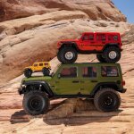 1/6 SCX6 Jeep JLU Wrangler 4X4 Rock Crawler RTR: Green