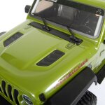 1/6 SCX6 Jeep JLU Wrangler 4X4 Rock Crawler RTR: Green