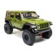 1/6 SCX6 Jeep JLU Wrangler 4X4 Rock Crawler RTR: Green