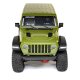 1/6 SCX6 Jeep JLU Wrangler 4X4 Rock Crawler RTR: Green