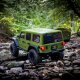 1/6 SCX6 Jeep JLU Wrangler 4X4 Rock Crawler RTR: Green