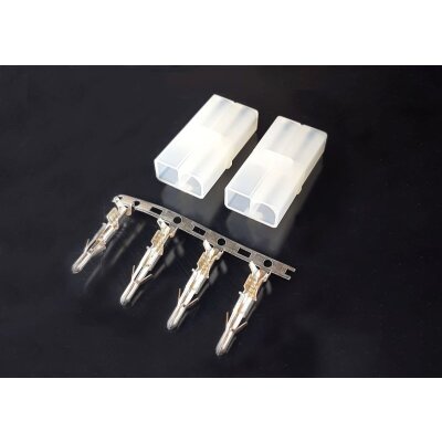 Tamiya Stecker Gehäuse Weiblich/Stecker Männlich (2 Stück)