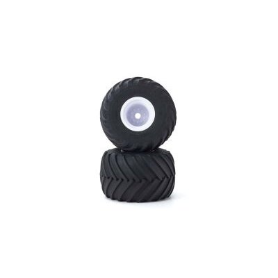 Verklebte Reifen Kyosho USA-1 Monster V-Shape 1:8 Mad Series (2)