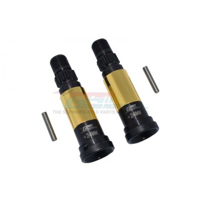 HARDEN STEEL #45 FRONT/REAR CVD JOINT(+24mm)- 6PC SET