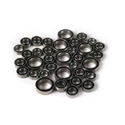 HSPEED Lagersatz E-Revo / Summit 1/16 36 Stück Kugellager mit Gummidichtung, geölt, rostfrei