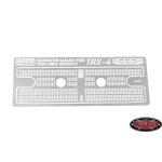 Grille Radiator Insert for Traxxas TRX-4 2021 Ford Bronco