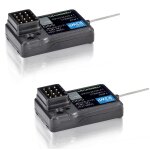 Absima 3 - Kanal Display Fernsteuerung "CR3P" 2.4 GHz inkl. 2 Stück waterproof Empfänger