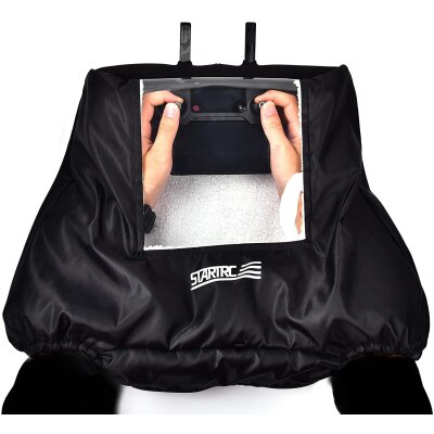 Senderhandschuh, Handwärmer, Kaltluftschutzhaube für Fernsteuerungen