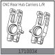 CNC Hinerradnaben L/R