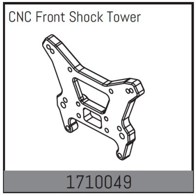 CNC Dämpferbrücke vorne