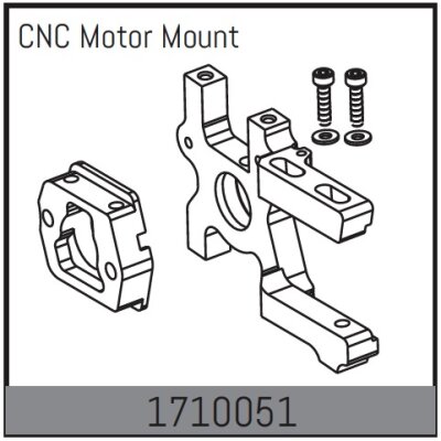 CNC Motorhalter