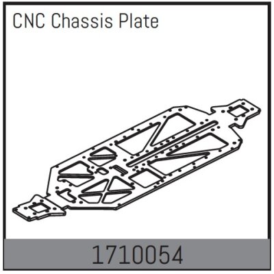 CNC Chassisplatte