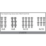 Senkkopf- und Zylinderkopfschraubenset