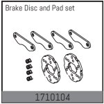 Bremsscheiben und Beläge Set