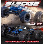 TRAXXAS SLEDGE rot RTR o. Akku/Lader