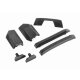 Karo-Verstärkungs-Set schwarz / Dach-Skid-Pads (für #9511 Ka