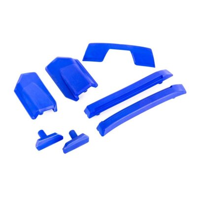 Karo-Verstärkungs-Set blau / Dach-Skid-Pads (für #9511 Karo)