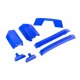 Karo-Verstärkungs-Set blau / Dach-Skid-Pads (für #9511 Karo)