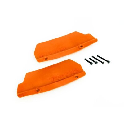 Mud-Guards orange l/r + Schrauben