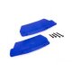 Mud-Guards blau l/r + Schrauben