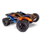 TRAXXAS Rustler 4x4 orange  RTR mit Akku +LED-Licht
