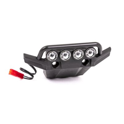Bumper + Halter vorn mit LED-Licht-Befestigung