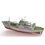 FPV Westra Fischerei Patrouillenboot  1:50 Holzbausatz