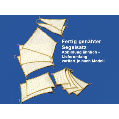 Segelsatz Griechische Bireme 1:72 Dusek