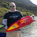Pro Boat Sonicwake 36" V3 Self-Righting V-Hull Boat RTR, Red