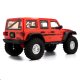 1/10 SCX10 III Jeep JLU Wrangler 4X4 Rock Crawler with Portals RTR Orange