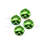 ALUMINUM 6061-T6 WHEEL LOCK -4PC SET grün