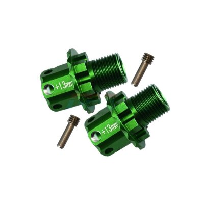 ALUMINUM 13MM HEX ADAPTERS-4PC SET
