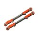 ALUMINUM+STAINLESS STEEL REAR UPPER ARM TIE ROD -2PC SET