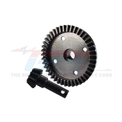 42CrMo ALLOY STEEL DIFF BEVEL GEAR 43T & PINION GEAR 10T-2PC