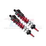 ALU 6061-T6 L-SHAPE PIGGY BACK Dämpfer 143mm hinten red