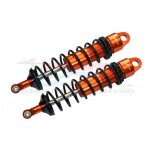 ALUMINUM 6061-T6 REAR ADJUSTABLE SPRING DAMPERS 143MM