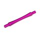 Achse Wheelie-Bar 6061-T6 Alu pink eloxiert +KT