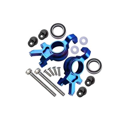 Aluminium Lenkhebel Set vorne oversized blau