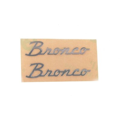 Side Metal Emblem for Axial SCX10 III Early Ford Bronco