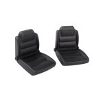Bucket Seats for Axial SCX10 III Early Ford Bronco (Black)