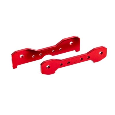 Tie-Bars hinten 6061-T6 Alu rot eloxiert