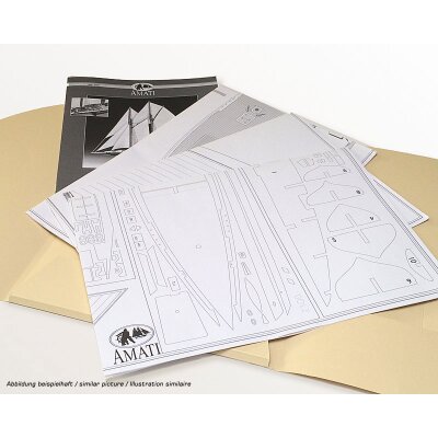 Bauplan Titanic 1:250 Version 2025