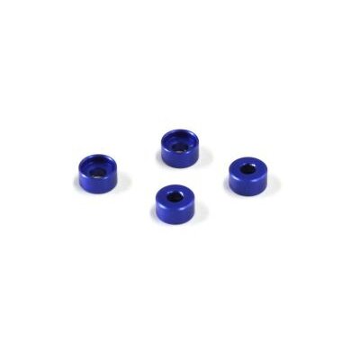 Abstandsringe fuer MZW418 Kyosho Mini-Z MR03 2.5mm (4) Blau